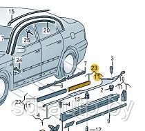 Молдинг двери Пассат