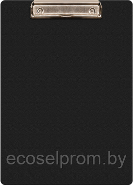 Папка-планшет Бюрократ -PD6004/BLCK A4 пластик 1.2мм черный - фото 1 - id-p224005673