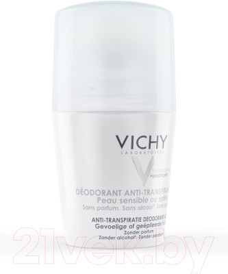 Антиперспирант шариковый Vichy Deodorants для чувствительной кожи 48ч - фото 3 - id-p224006099