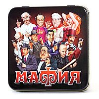 Игра настольная "Мафия" в металлической коробке