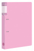 Папка на 2-х D-кольцах Бюрократ Gems GEM0812/2RPIN A4 пластик 0.7мм кор.32мм торц.карм с бум. встав розовый ам - фото 4 - id-p224008286