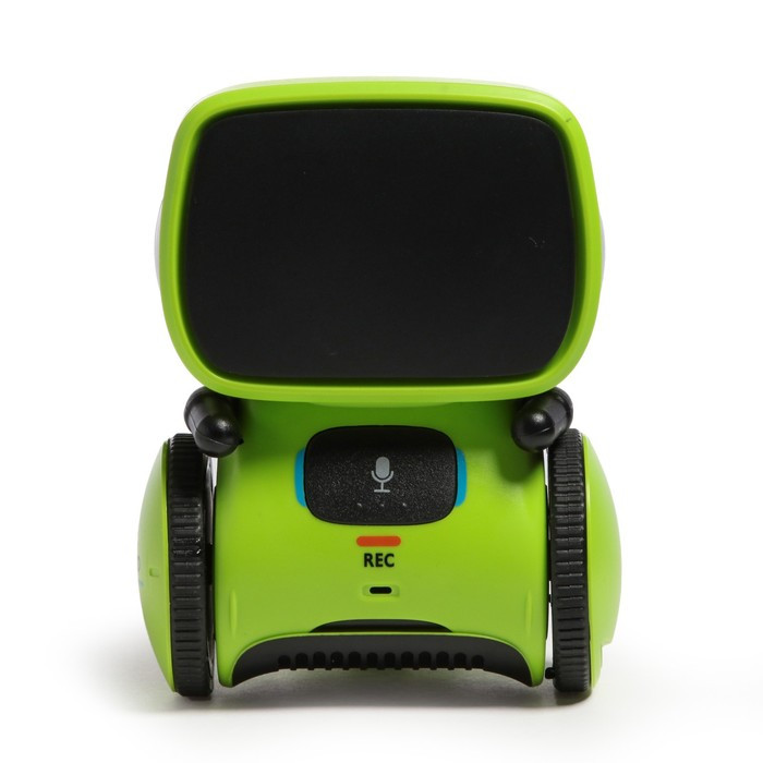 Робот интерактивный «Милый робот», световые и звуковые эффекты, русская озвучка, цвет зелёный - фото 2 - id-p224008279
