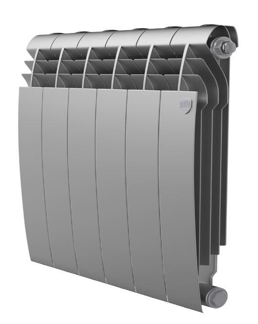 Радиатор Royal Thermo BiLiner 500 Silver Satin - 8 секц - фото 1 - id-p224008539