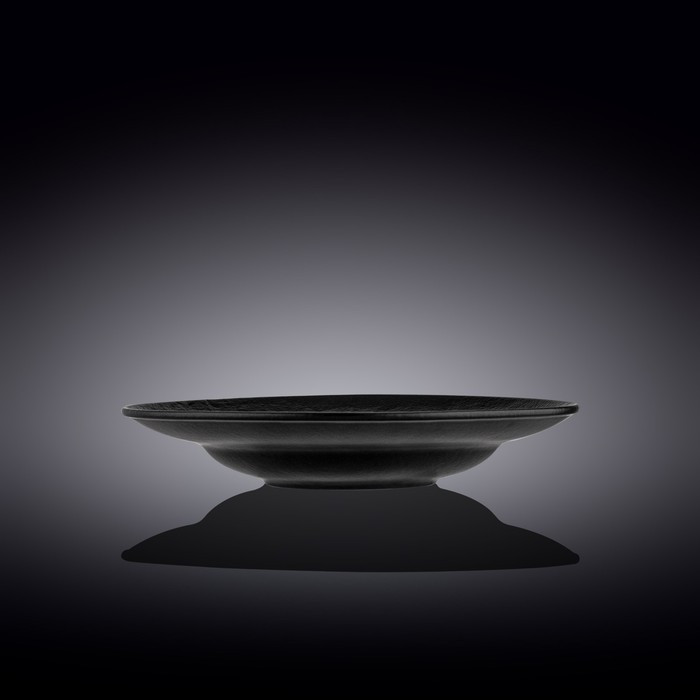 Тарелка глубокая Wilmax England Slate Stone, d=28.5 см, 500 мл, цвет чёрный сланец - фото 2 - id-p224009185