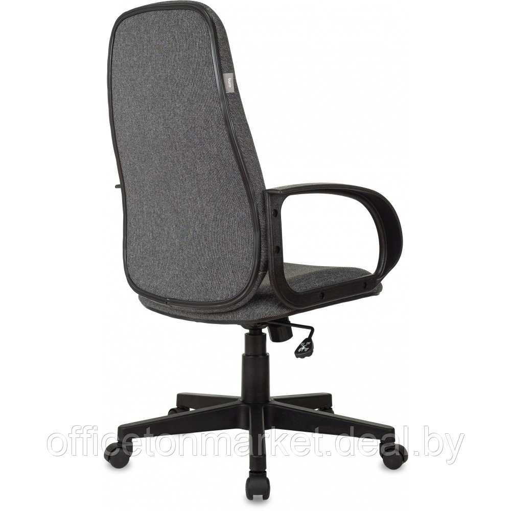 Кресло для руководителя "Бюрократ CH-808AXSN", ткань, пластик, темно-серый - фото 4 - id-p183689970