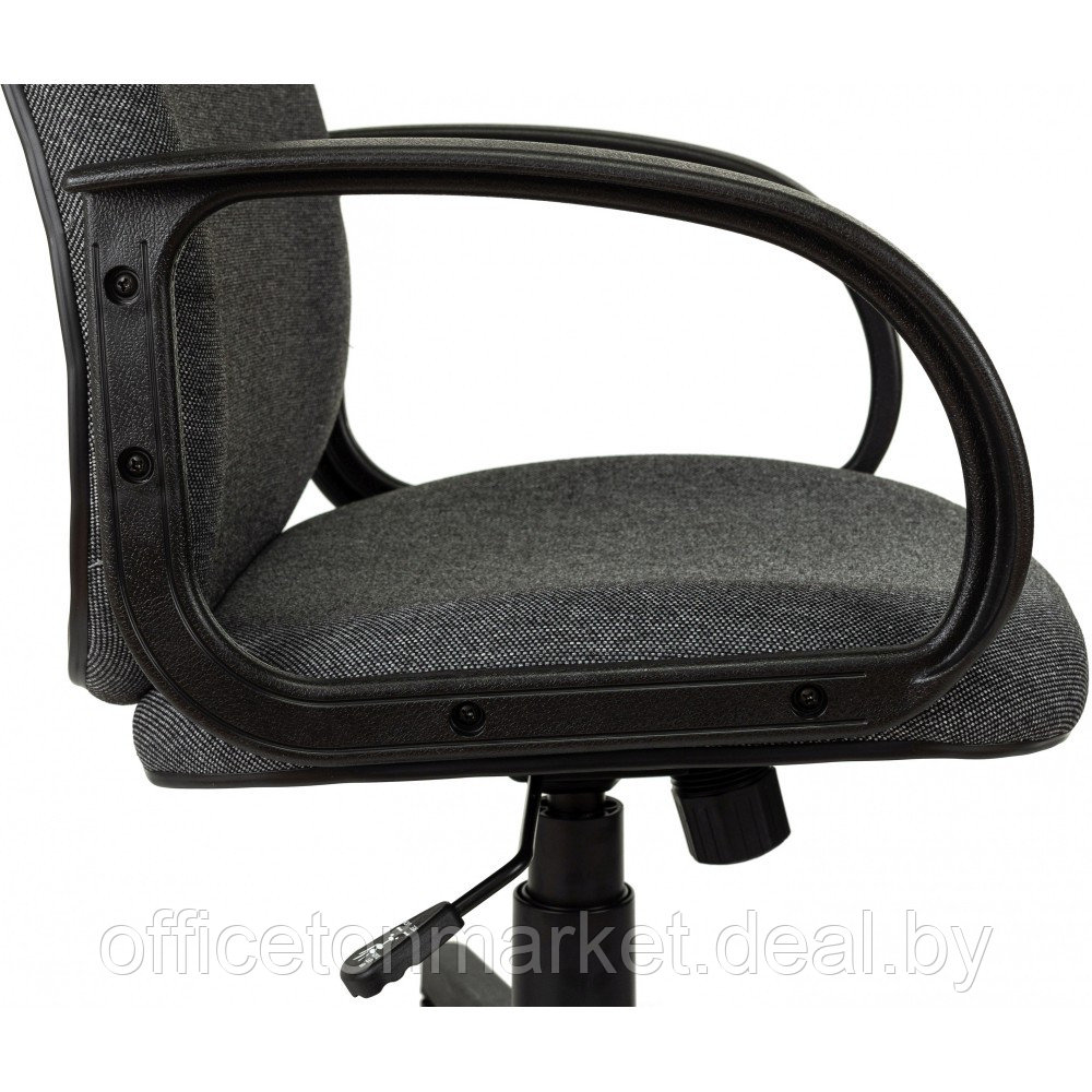 Кресло для руководителя "Бюрократ CH-808AXSN", ткань, пластик, темно-серый - фото 6 - id-p183689970