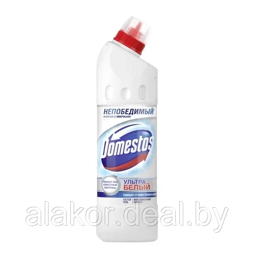 Средство чистящее для унитазов DOMESTOS Ультра белый, 500л. - фото 1 - id-p224011352