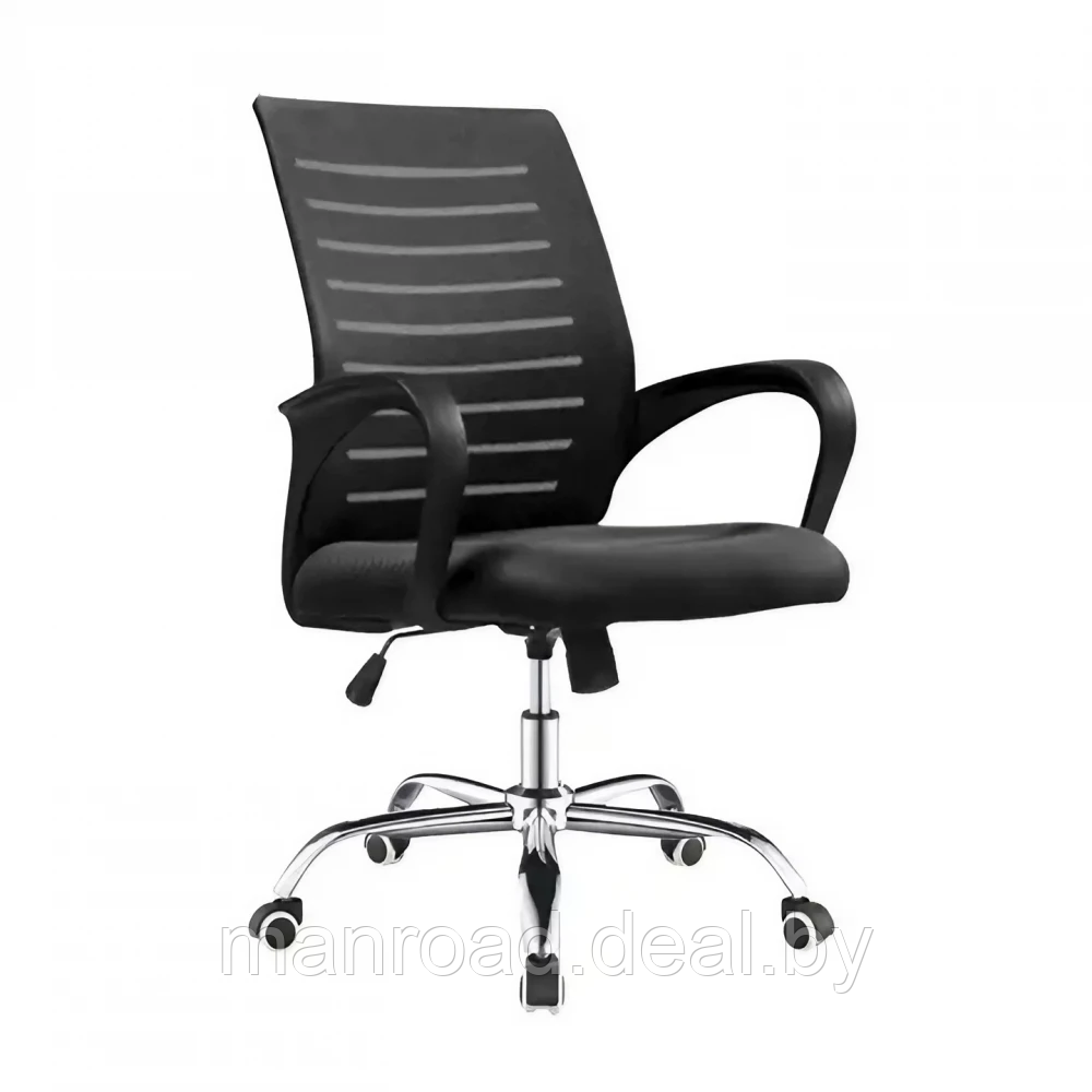 Кресло SitUp MIX 600 chrome (сетка Black/ Black) - фото 1 - id-p224011363