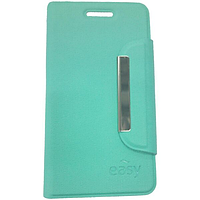 Чехол-книга для смартфона универсальный Easy Fashion Case 4.3 дюйма Зеленый
