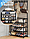 Напольная вешалка для обуви и одежды с полками и крючками New Simple floor Clothes Rack 158х60х28 см, фото 9