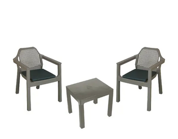 Набор мебели EASY COMFORT (диван, 2 кресла, стол), капучино - фото 3 - id-p213537671
