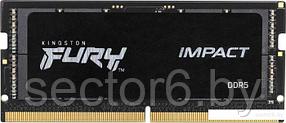 Оперативная память Kingston FURY Impact 8ГБ DDR5 4800 МГц KF548S38IB-8