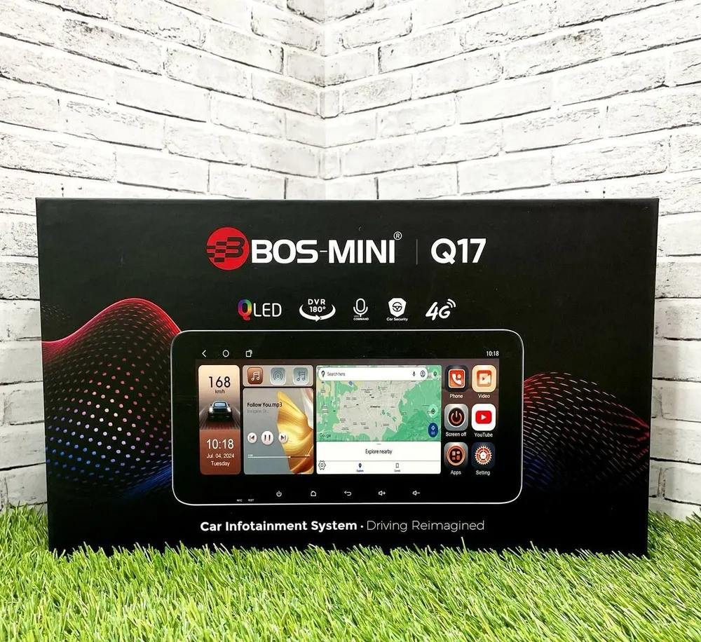 Автомагнитола Андроид BOS-MINI Q17 10.33"дюймов 4+128gb - фото 1 - id-p224013633