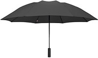 Зонт складной Ninetygo Folding Reverse Umbrella with LED Light (серый)