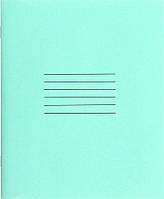 Тетрадь школьная А5, 12 л. на скобе «Гознак Борисов» 175*205 мм, клетка, зеленая