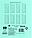 Тетрадь школьная А5, 12 л. на скобе «Гознак Борисов» 175*205 мм, клетка, зеленая, фото 3