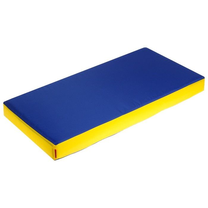 Мат ONLYTOP, 100х50х10 см, цвет жёлтый/синий - фото 3 - id-p224015674