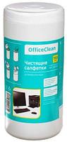 Салфетки чистящие OfficeClean 100 шт., универсальные