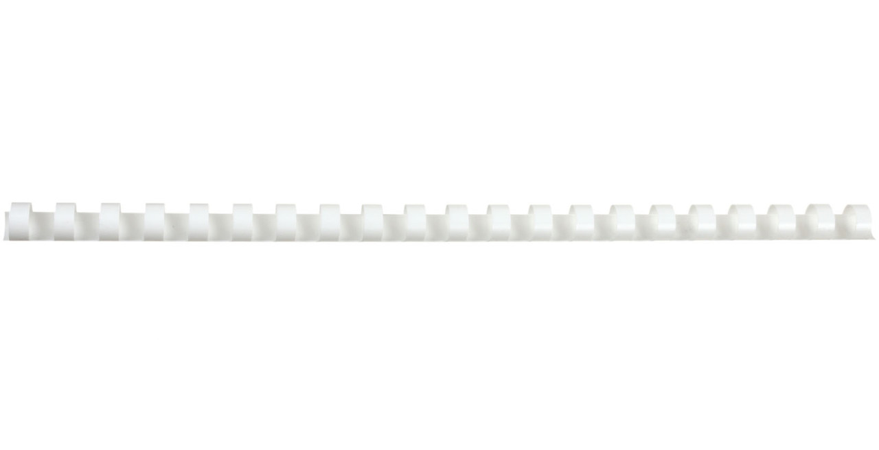 Пружина пластиковая Silwerhof (12) 12 мм, белая - фото 2 - id-p224014250