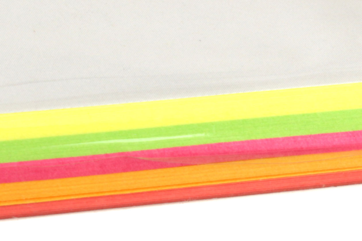 Бумага офисная цветная OfficeSpace Mix Neon А4 (210*297 мм), 80 г/м2, 100 л., (5 цветов*20 л.) - фото 1 - id-p224014103