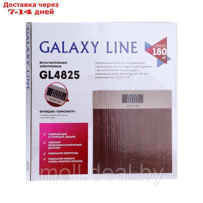Весы напольные Galaxy LINE GL 4825, электронные, до180 кг, 2хААА (в комплекте) - фото 5 - id-p223962269