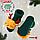 Подарочный набор новогодний: браслетики - погремушки и носочки - погремушки на ножки "Оленята", фото 5