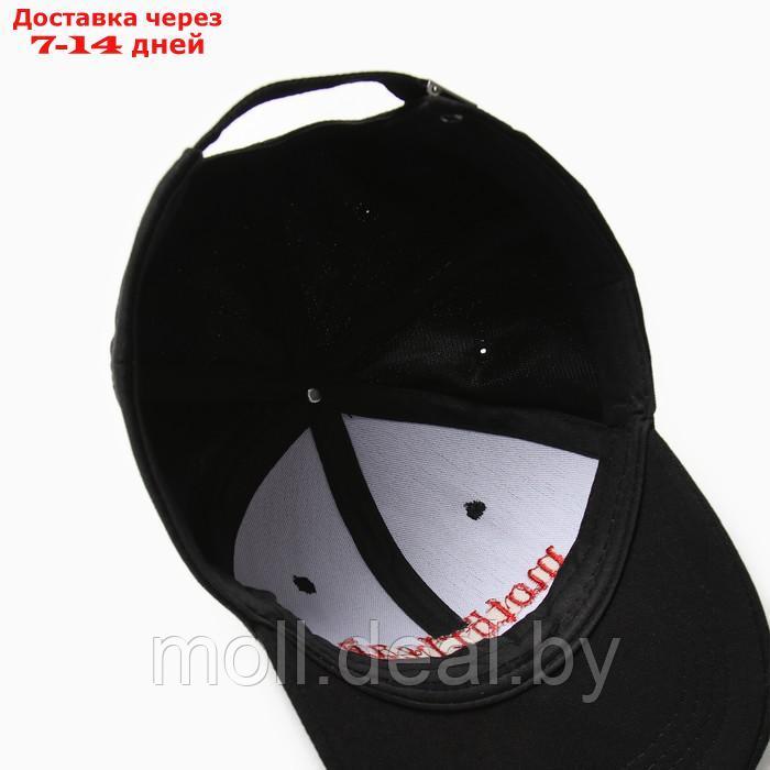 Кепка женская MINAKU "Motorhead", цвет черный, р-р 54-56 - фото 4 - id-p223992557
