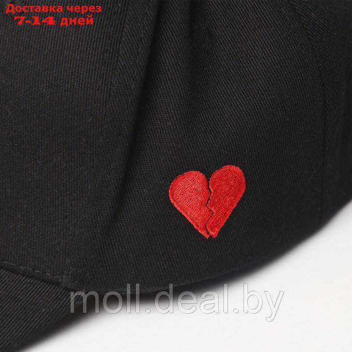 Кепка женская MINAKU "Motorhead", цвет черный, р-р 54-56 - фото 5 - id-p223992557