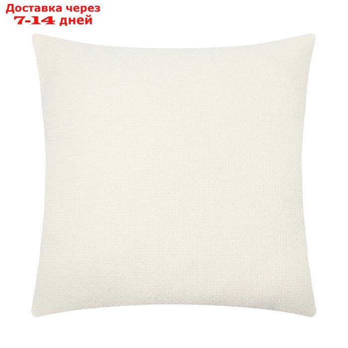 Чехол на подушку Этель Style 45х45 см, цв. белый, 100% полистер - фото 1 - id-p223966700