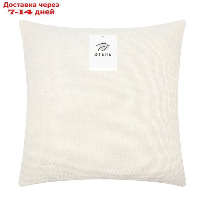 Чехол на подушку Этель Style 45х45 см, цв. белый, 100% полистер - фото 3 - id-p223966700