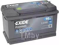 Аккумулятор Premium 90Ah 720A (R +) 315x175x190 mm EXIDE EA900