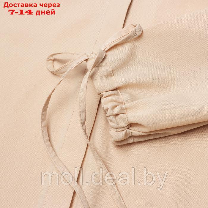 Комплект женский (блузка, шорты) MINAKU: Casual Collection цвет бежевый, р-р 44 - фото 3 - id-p223992596