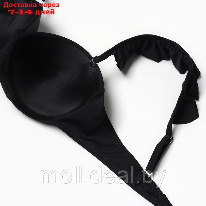 Купальник женский раздельный MINAKU, цвет чёрный, размер 44 - фото 3 - id-p223992606