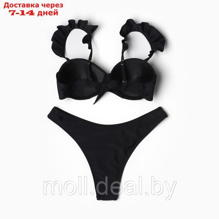Купальник женский раздельный MINAKU, цвет чёрный, размер 44 - фото 5 - id-p223992606