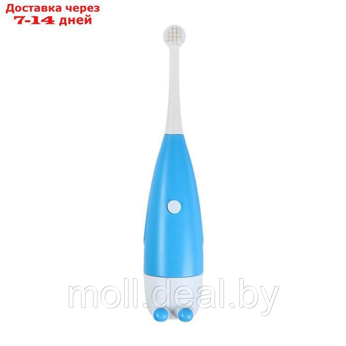 Детская электрическая зубная щетка LP-010, вибрационная, 30000 дв/мин, 2 насадки - фото 1 - id-p223991272
