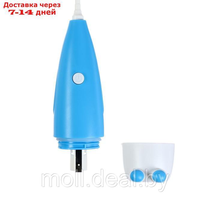 Детская электрическая зубная щетка LP-010, вибрационная, 30000 дв/мин, 2 насадки - фото 4 - id-p223991272