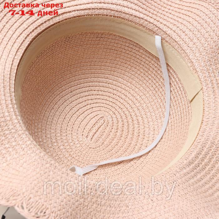Шляпа для девочки "Леди" MINAKU, р-р 52, цв.розовый - фото 5 - id-p223992628