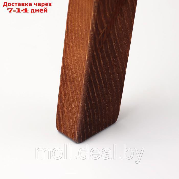 Журнальный столик "Брюгге", D = 45 см, высота 47 см, цвет орех таволато - фото 3 - id-p223992676