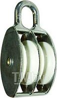 Блок двойной EKT PULLEY ZP 50 мм, с нейлоновым колесом (шт) C71347