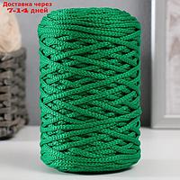 Шнур для вязания 100% полиэфир 3мм 100м/200±20гр (25-зеленый)