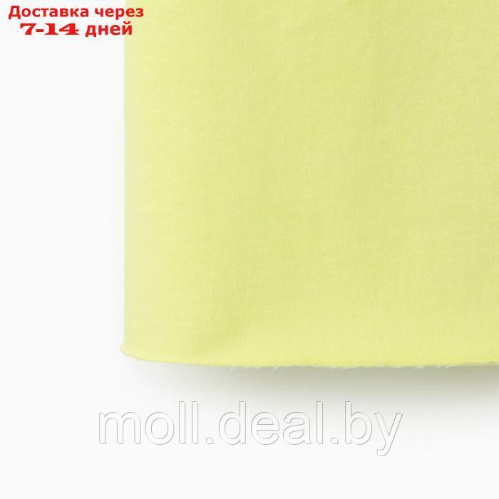 Комплект для девочки (футболка, шорты) MINAKU цвет лимонный, рост 134 - фото 2 - id-p223962646