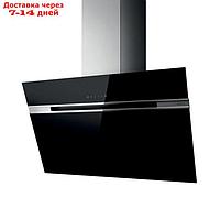 Вытяжка Elica STRIPE BL/A/90/LX, наклонная, 1200 м3/ч, 3 скорости, 90 см, чёрная