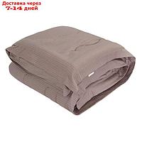 Одеяло, размер 195х220 см, цвет шоколад