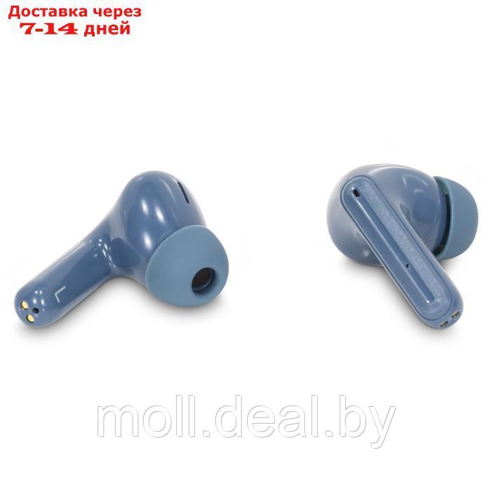Наушники Accesstyle Terra ANC, беспроводные, вакуумные, шумоподавление, BT5.2, 380мАч, синие - фото 3 - id-p223962735