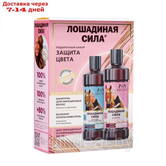 Подарочный набор "Защита цвета" для ухода за волосами: Шампунь для окрашенных волос+Бальзам - фото 2 - id-p223992782