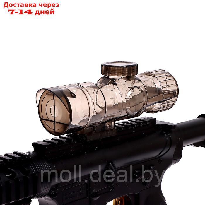 Штурмовая винтовка M4, стреляет гелевыми пулями, работает от аккумулятора - фото 9 - id-p223962769
