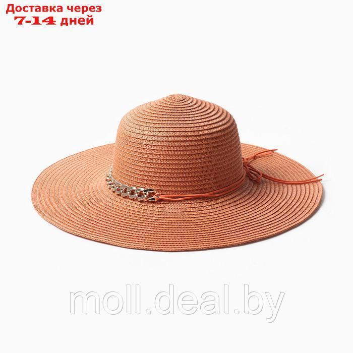Шляпа женская MINAKU, цвет красный, р-р 58 - фото 1 - id-p223993810