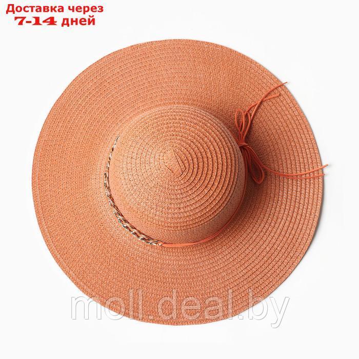Шляпа женская MINAKU, цвет красный, р-р 58 - фото 2 - id-p223993810