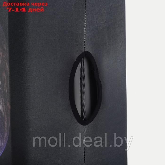 Чехол для чемодана Планета 20", 32*23*48 см, черный - фото 3 - id-p223963594