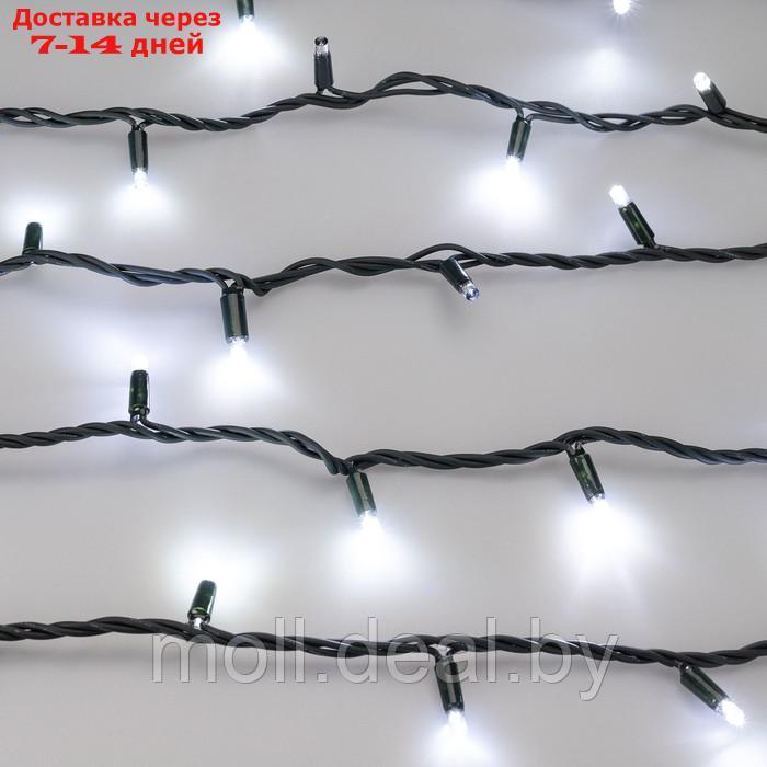 Гирлянда Arlight нить, IP65, 10 м, 100 LED, 220В, Н.З. каучук, мерц., прозрач. линза, БЕЛЫЙ 102437 - фото 2 - id-p223991599